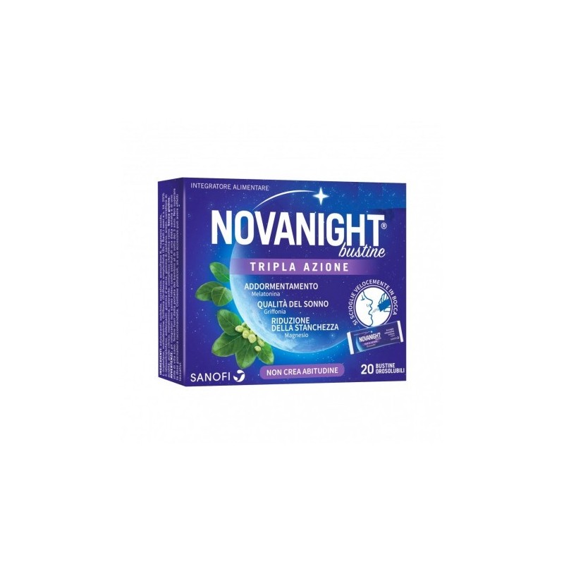 Sanofi Novanight Tripla Azioine 20 GOLD LÖSLICHE SACHETS