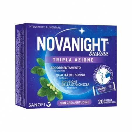 Sanofi Novanight Tripla Azioine 20 GOLD LÖSLICHE SACHETS