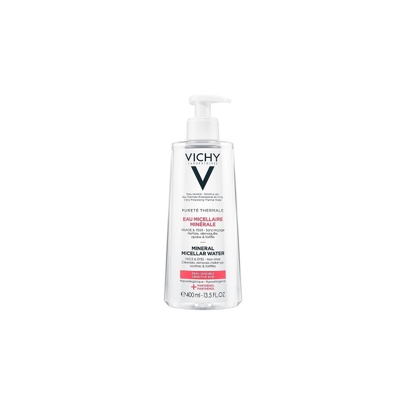 Vichy Purete Thermale Mineral Agua Micelar Piel Sensible 400ml