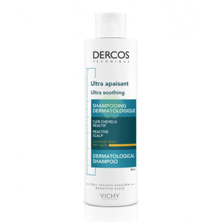 VICHY DERCOS TECHNIQUE - ULTRA SOOTHING SHAMPOO FOR DRY HAIR 200ML