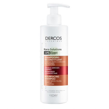 TECHNIQUE VICHY DERCOS - KERA SOLUTIONS SHAMPOOING RESTRUCTURANT 250ML