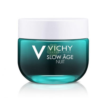 VICHY SLOW AGE - CRÈME DE NUIT VISAGE MASQUE RÉOXYGÉNANT ET RÉGÉNÉRANT 50ML