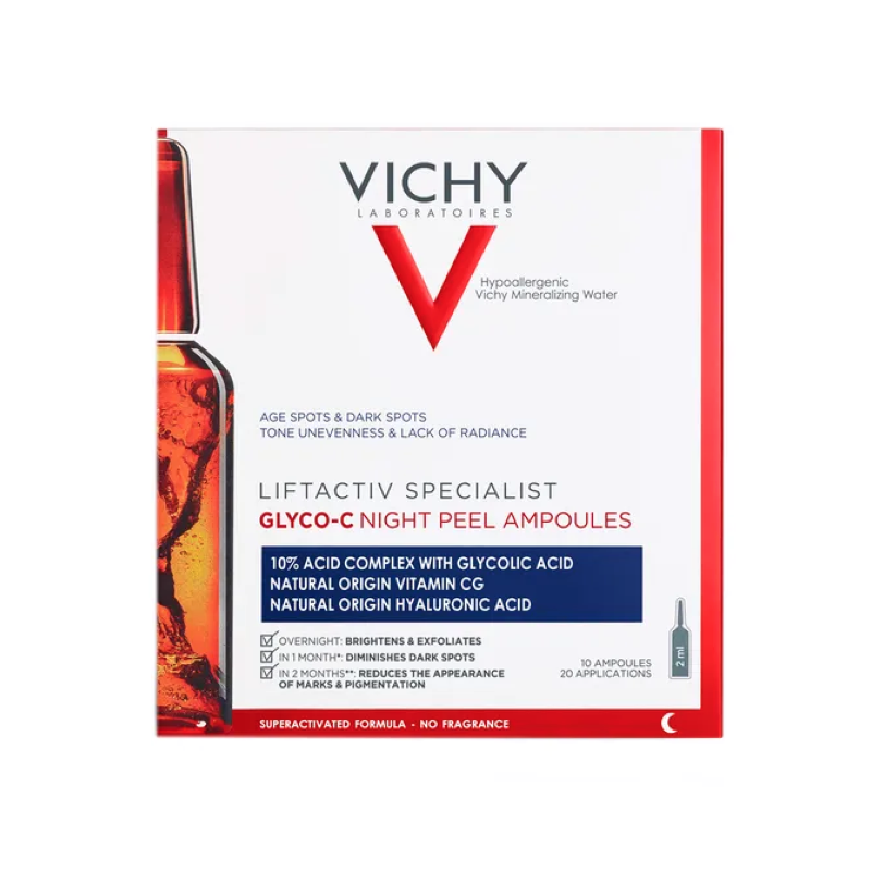 Vichy Liftactiv Specialist Glyco-C Fiale notte peeling 10x2ml