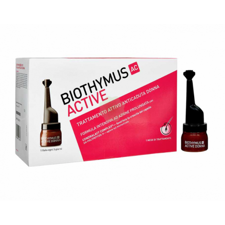 BIOTHYMUS AC ACTIVE - ACTIVE HAIR LOSS TREATMENT FOR WOMAN 10 VIALS