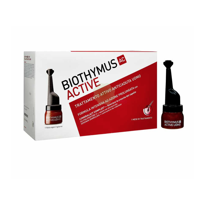 BIOTHYMUS AC ACTIVE - ACTIVE HAIR LOSS TREATMENT FOR MEN 10 VIALS