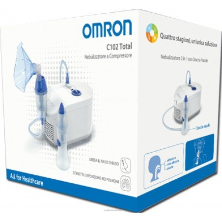 OMRON C102 TOTAL NEBULIZZATORE A COMPRESSORE
