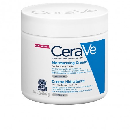 CERAVE MOISTURIZING CREAM FACE AND BODY VERY DRY SKIN 340G