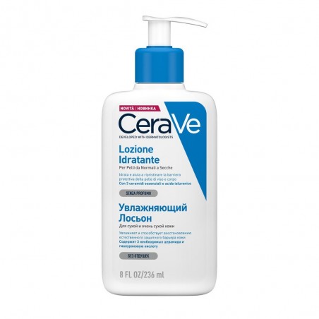 CERAVE MOISTURIZING LOTION FOR DRY TO VERY DRY SKIN 236ML